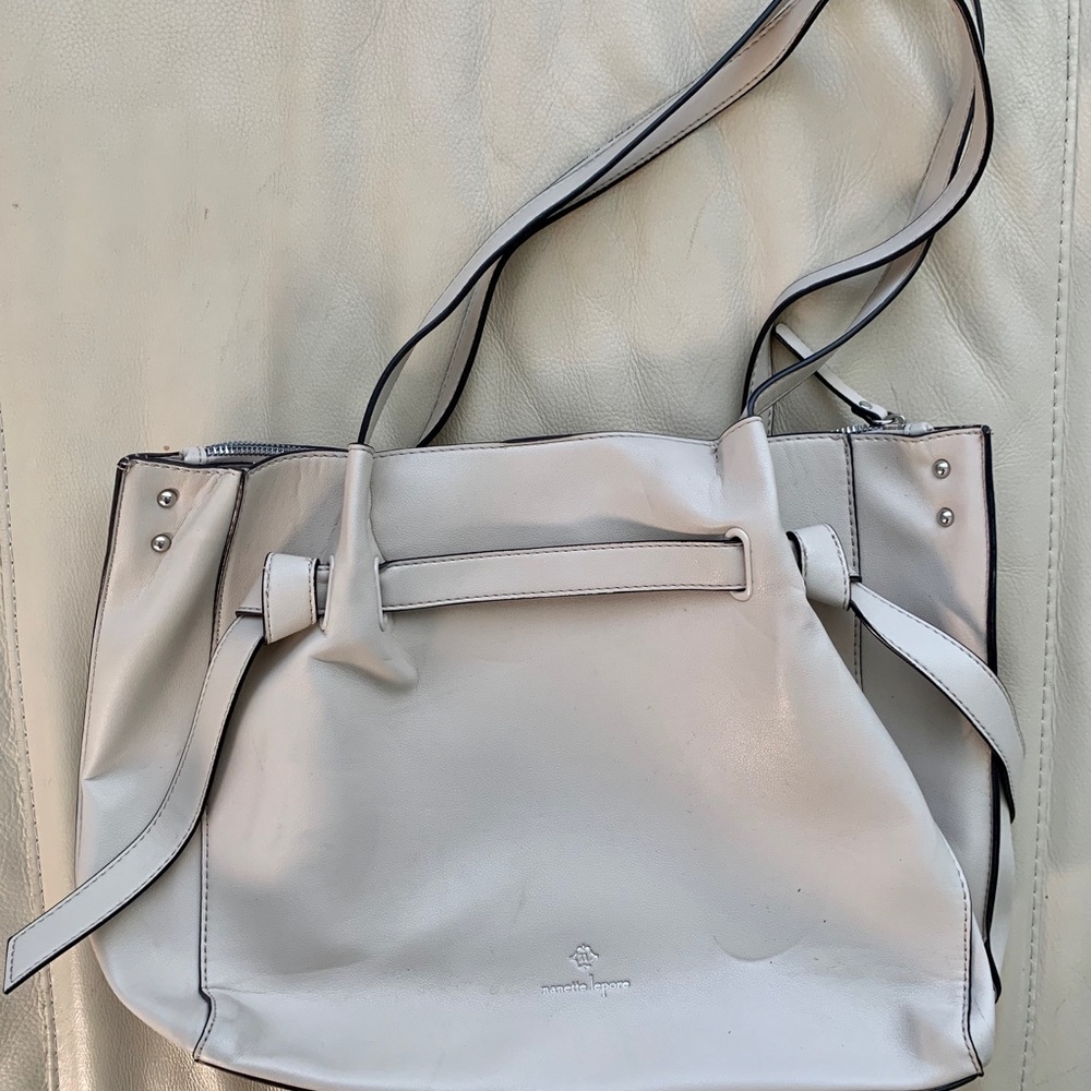 Nanette Lepore Cream Bag
